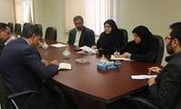 جلسه مشترک روسای شبکه بهداشت و درمان شهرستان قرچک واداره ورزش و جوانان